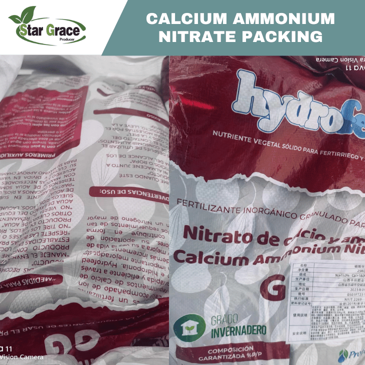 Calcium Ammonium Nitrate Used in Industry Area
