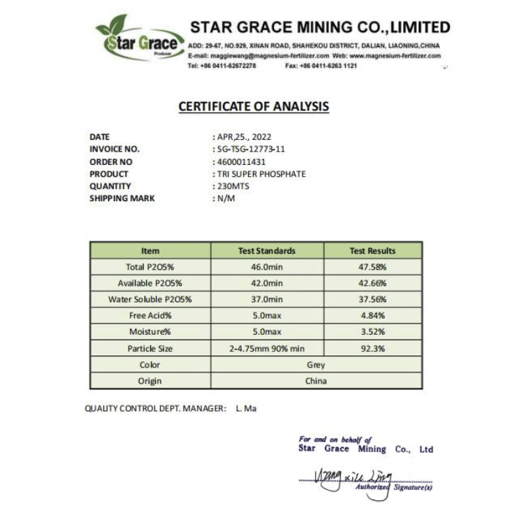 Triple Super Phosphate TSP